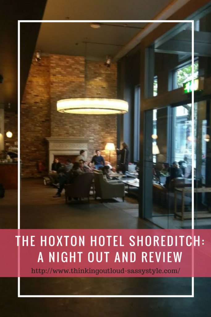 Hoxton Hotel Reception with multiple seats and people scattered around chatting "The Hoxton Hotel Shoreditch: A night out and review"