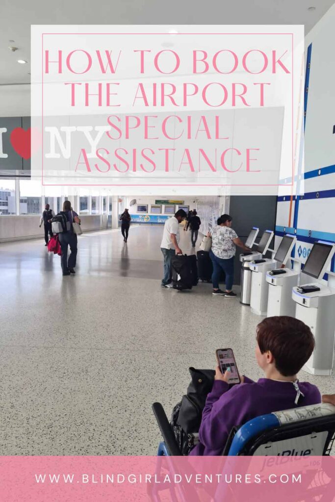 How to Book Airport Assistance for Disabled Passengers pin